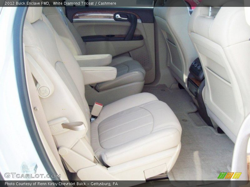 White Diamond Tricoat / Cashmere 2012 Buick Enclave FWD