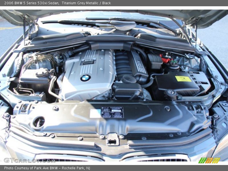 Titanium Grey Metallic / Black 2006 BMW 5 Series 530xi Sedan