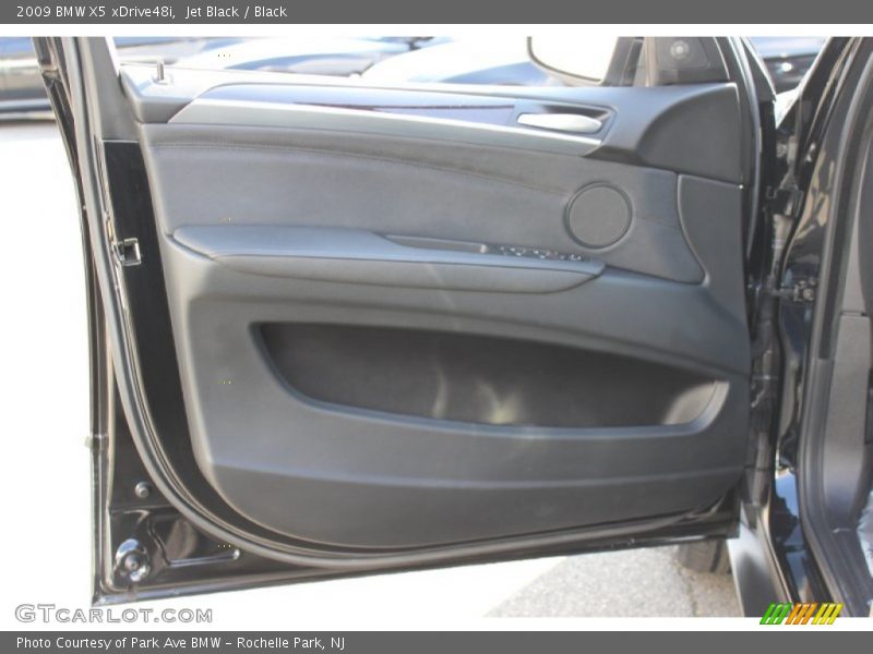 Jet Black / Black 2009 BMW X5 xDrive48i