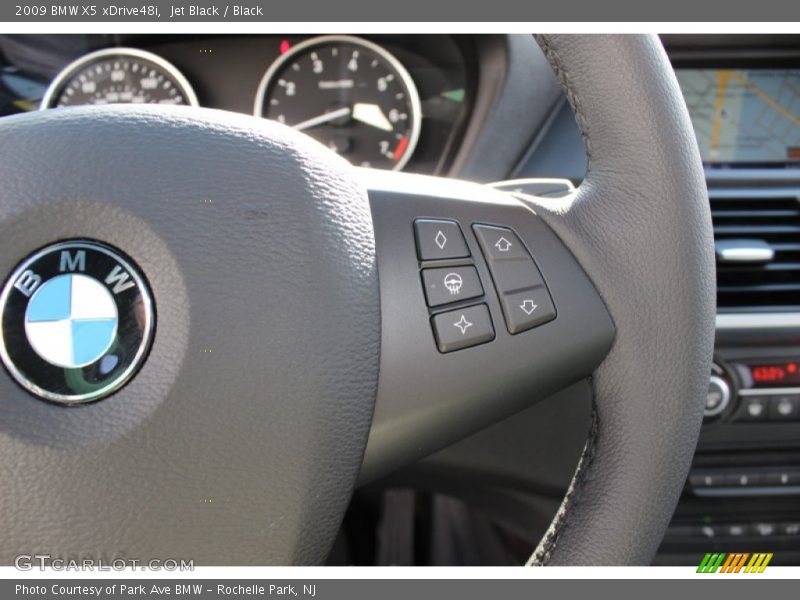 Jet Black / Black 2009 BMW X5 xDrive48i