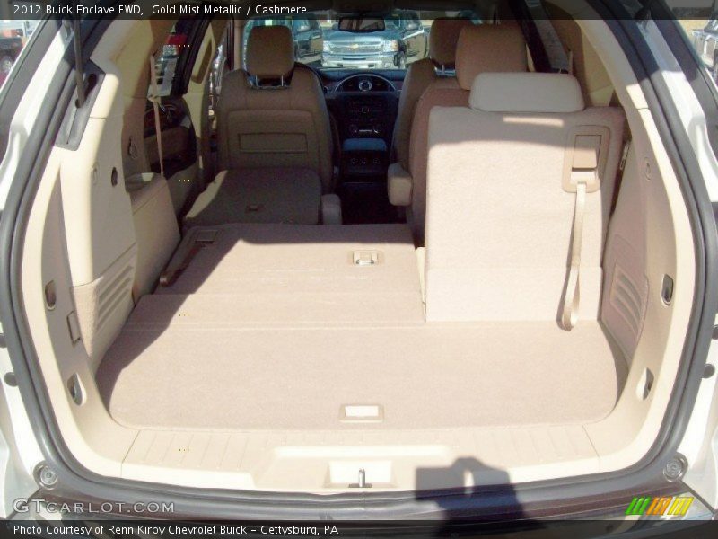Gold Mist Metallic / Cashmere 2012 Buick Enclave FWD