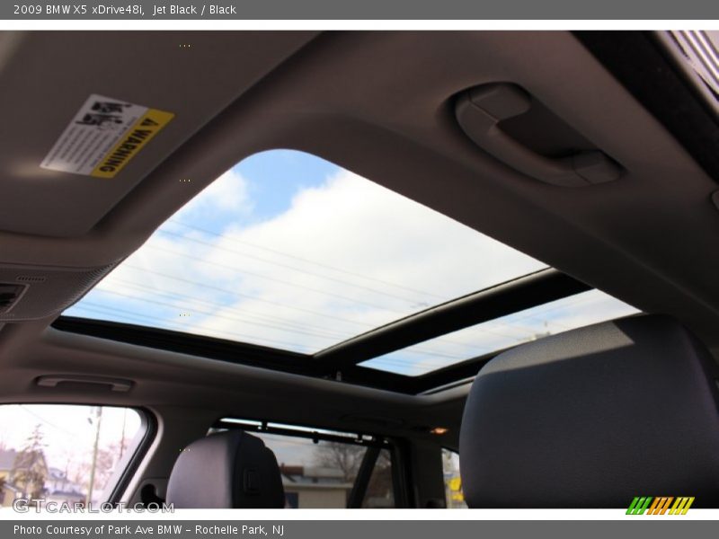 Jet Black / Black 2009 BMW X5 xDrive48i