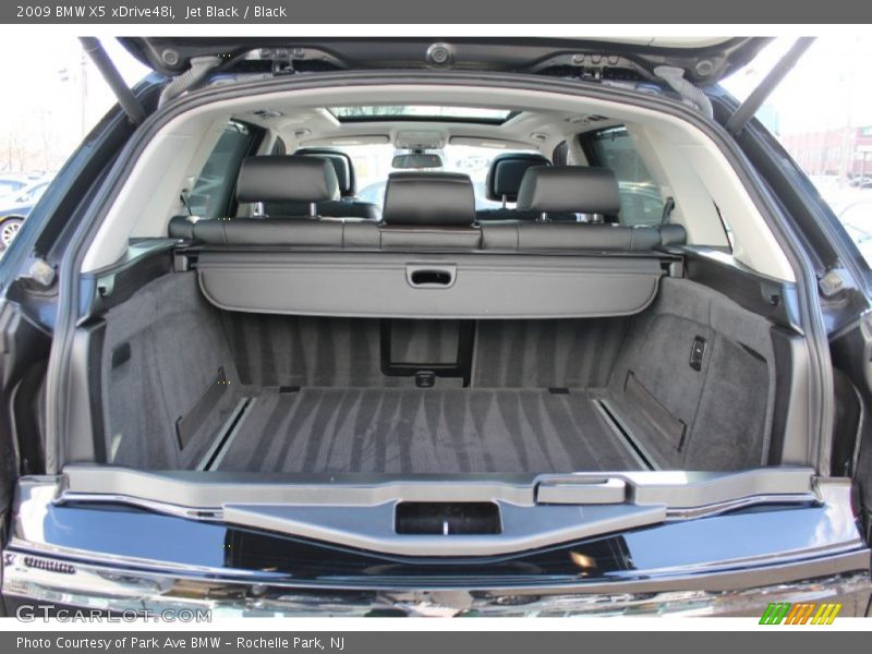 Jet Black / Black 2009 BMW X5 xDrive48i