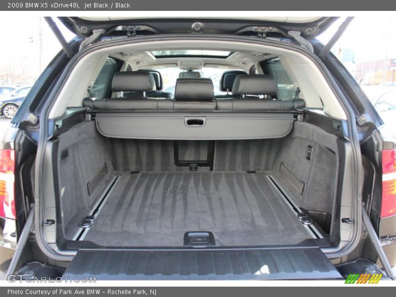 Jet Black / Black 2009 BMW X5 xDrive48i