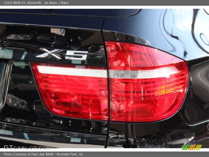 Jet Black / Black 2009 BMW X5 xDrive48i