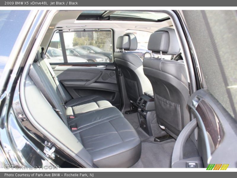 Jet Black / Black 2009 BMW X5 xDrive48i