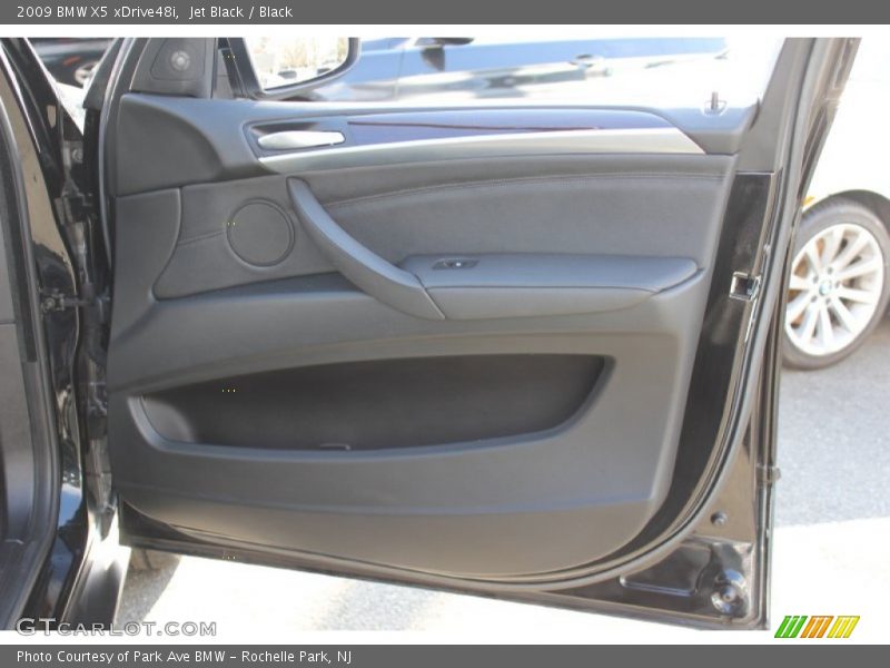 Jet Black / Black 2009 BMW X5 xDrive48i