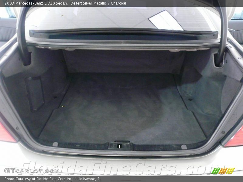 Desert Silver Metallic / Charcoal 2003 Mercedes-Benz E 320 Sedan