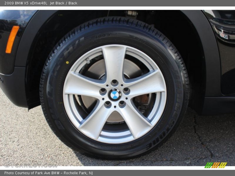 Jet Black / Black 2009 BMW X5 xDrive48i