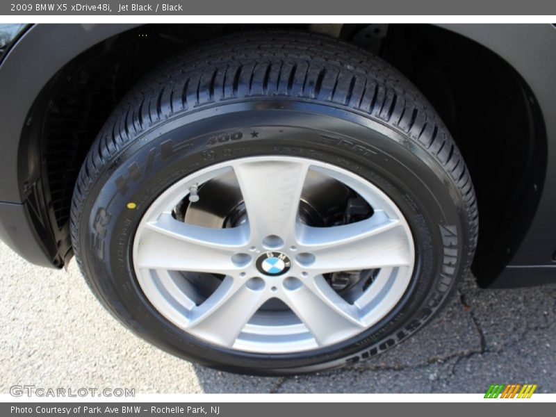 Jet Black / Black 2009 BMW X5 xDrive48i