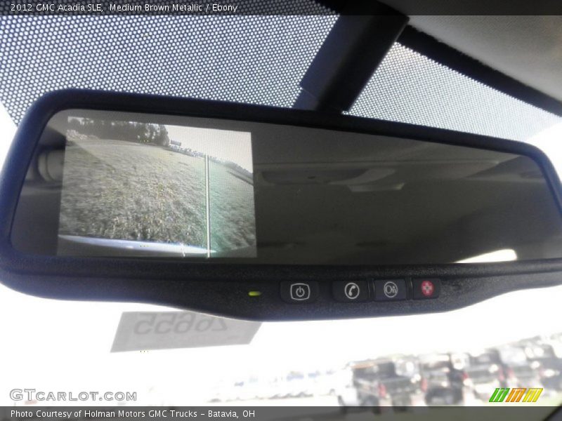 Medium Brown Metallic / Ebony 2012 GMC Acadia SLE