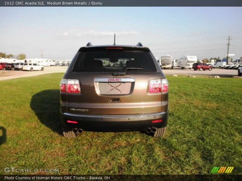 Medium Brown Metallic / Ebony 2012 GMC Acadia SLE