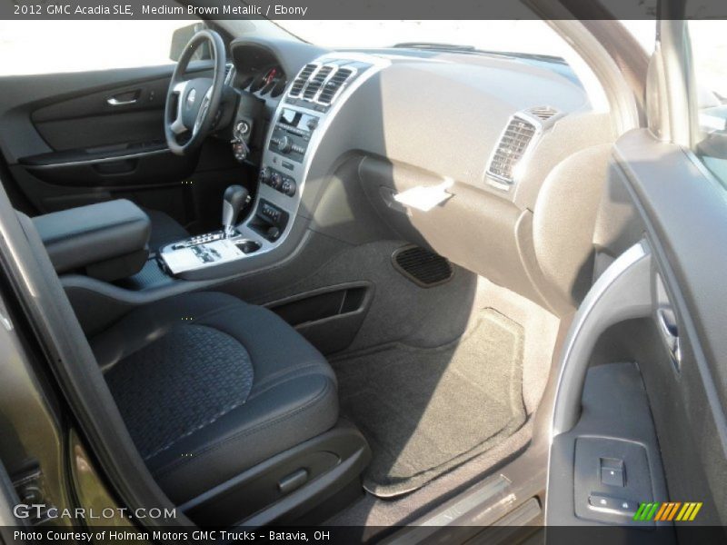 Medium Brown Metallic / Ebony 2012 GMC Acadia SLE