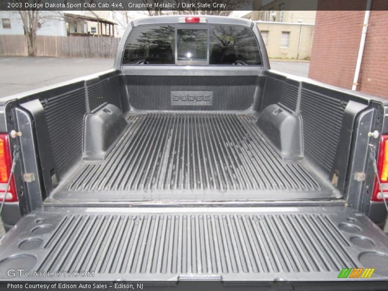 Graphite Metallic / Dark Slate Gray 2003 Dodge Dakota Sport Club Cab 4x4