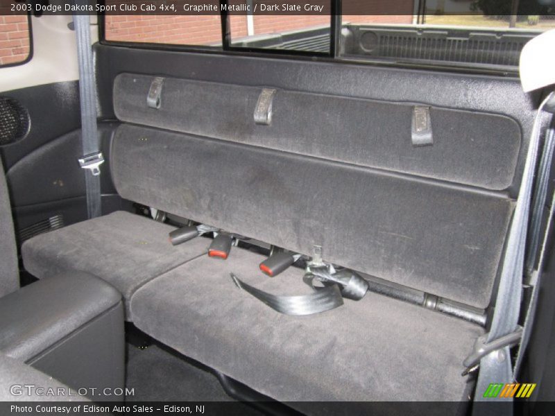 Graphite Metallic / Dark Slate Gray 2003 Dodge Dakota Sport Club Cab 4x4