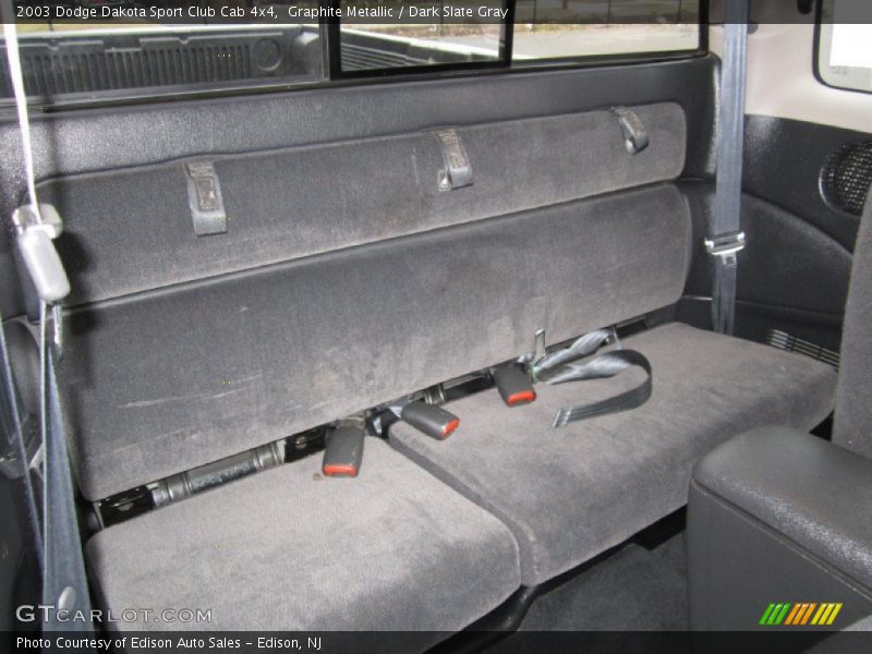 Graphite Metallic / Dark Slate Gray 2003 Dodge Dakota Sport Club Cab 4x4