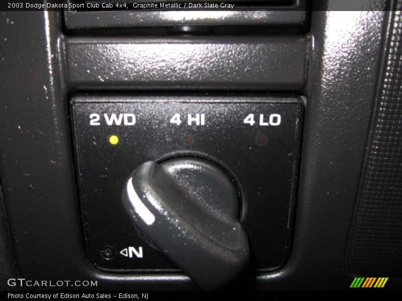 Graphite Metallic / Dark Slate Gray 2003 Dodge Dakota Sport Club Cab 4x4