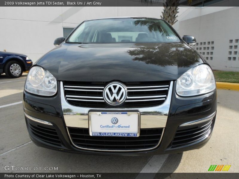 Black Uni / Art Grey 2009 Volkswagen Jetta TDI Sedan