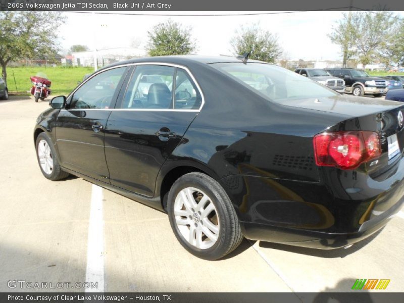 Black Uni / Art Grey 2009 Volkswagen Jetta TDI Sedan