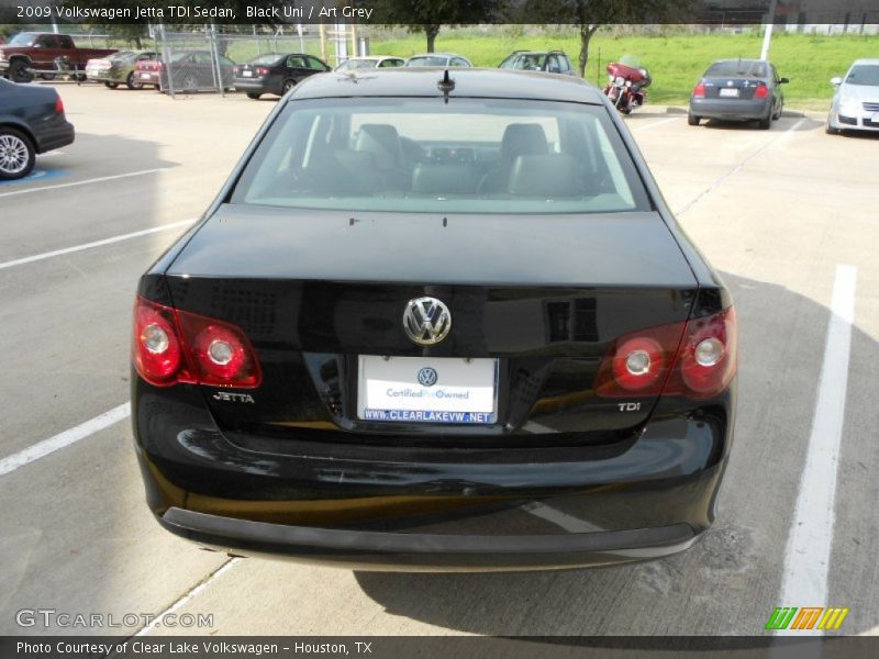 Black Uni / Art Grey 2009 Volkswagen Jetta TDI Sedan