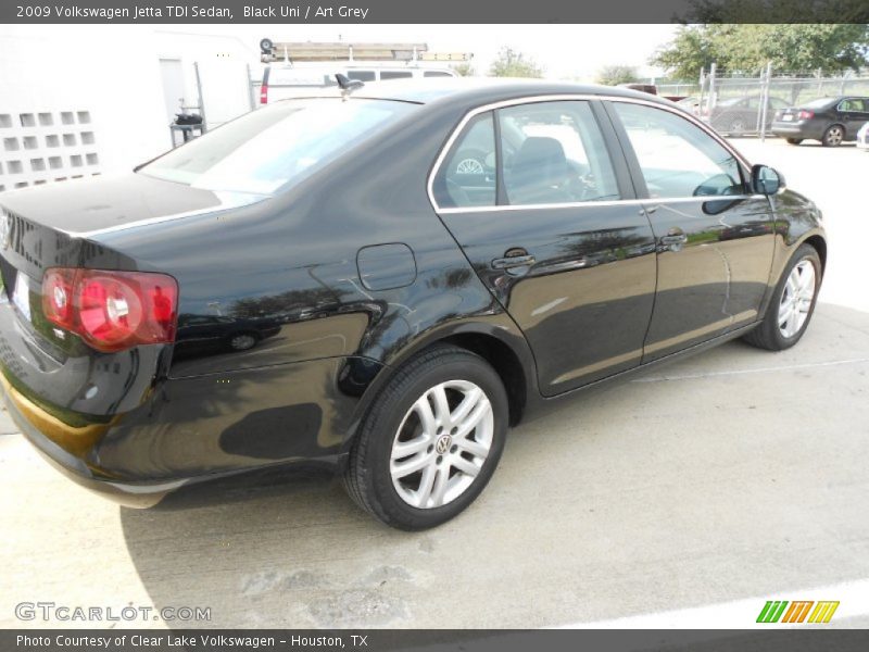 Black Uni / Art Grey 2009 Volkswagen Jetta TDI Sedan