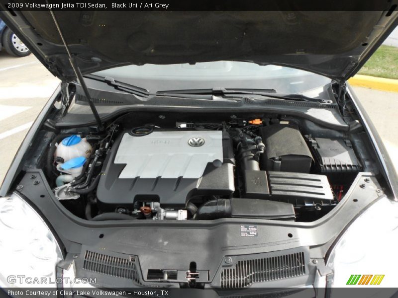 Black Uni / Art Grey 2009 Volkswagen Jetta TDI Sedan
