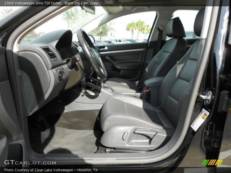 Black Uni / Art Grey 2009 Volkswagen Jetta TDI Sedan