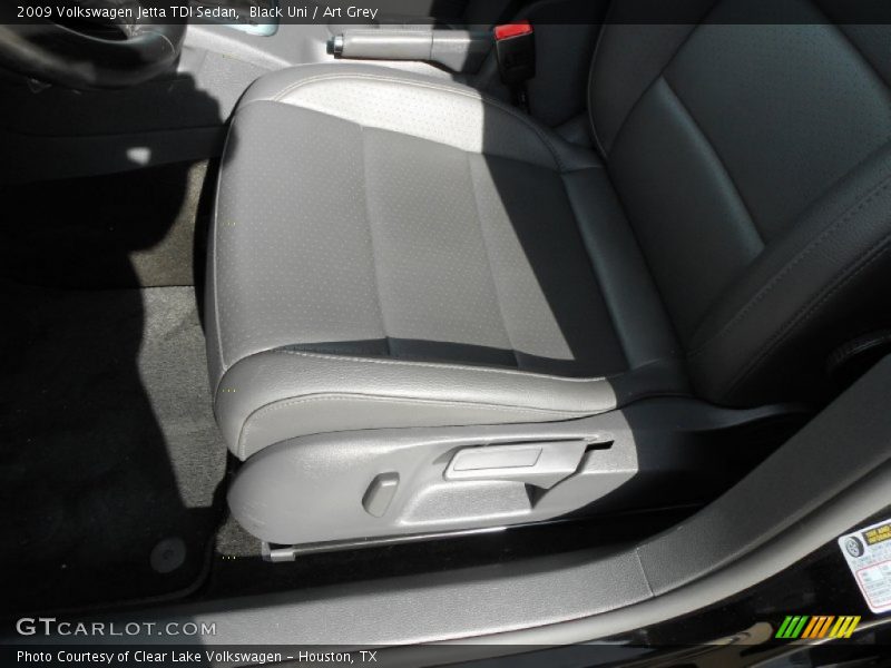 Black Uni / Art Grey 2009 Volkswagen Jetta TDI Sedan
