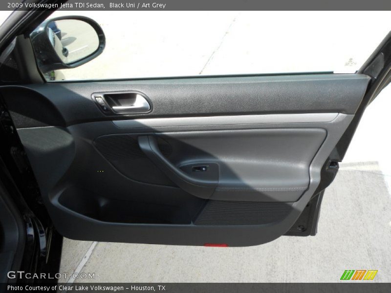 Black Uni / Art Grey 2009 Volkswagen Jetta TDI Sedan