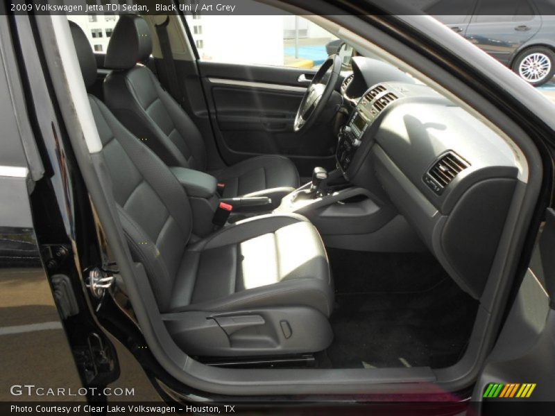 Black Uni / Art Grey 2009 Volkswagen Jetta TDI Sedan