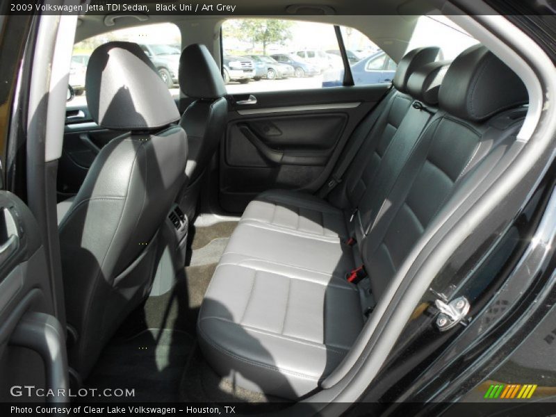Black Uni / Art Grey 2009 Volkswagen Jetta TDI Sedan