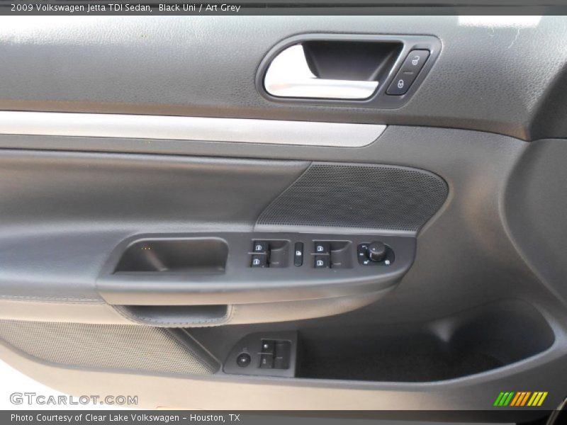 Black Uni / Art Grey 2009 Volkswagen Jetta TDI Sedan