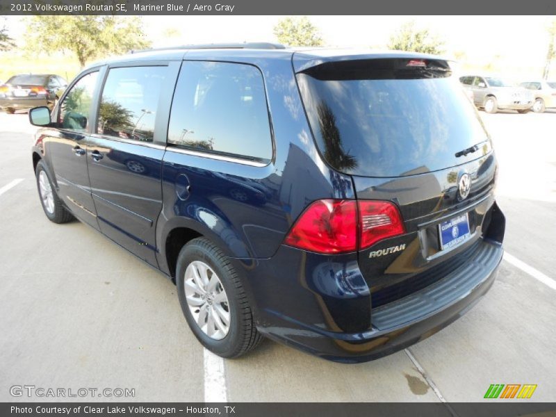 Mariner Blue / Aero Gray 2012 Volkswagen Routan SE