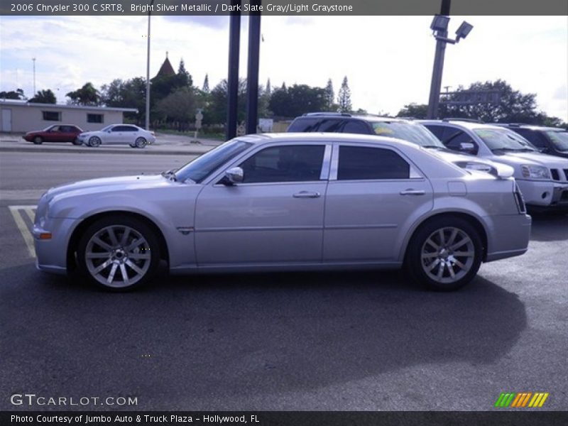 Bright Silver Metallic / Dark Slate Gray/Light Graystone 2006 Chrysler 300 C SRT8