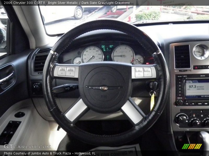 Bright Silver Metallic / Dark Slate Gray/Light Graystone 2006 Chrysler 300 C SRT8