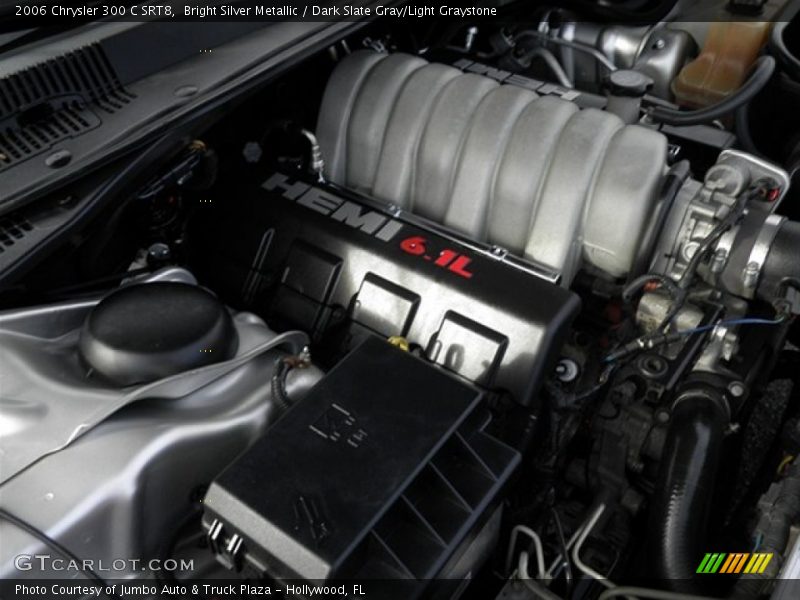 Bright Silver Metallic / Dark Slate Gray/Light Graystone 2006 Chrysler 300 C SRT8