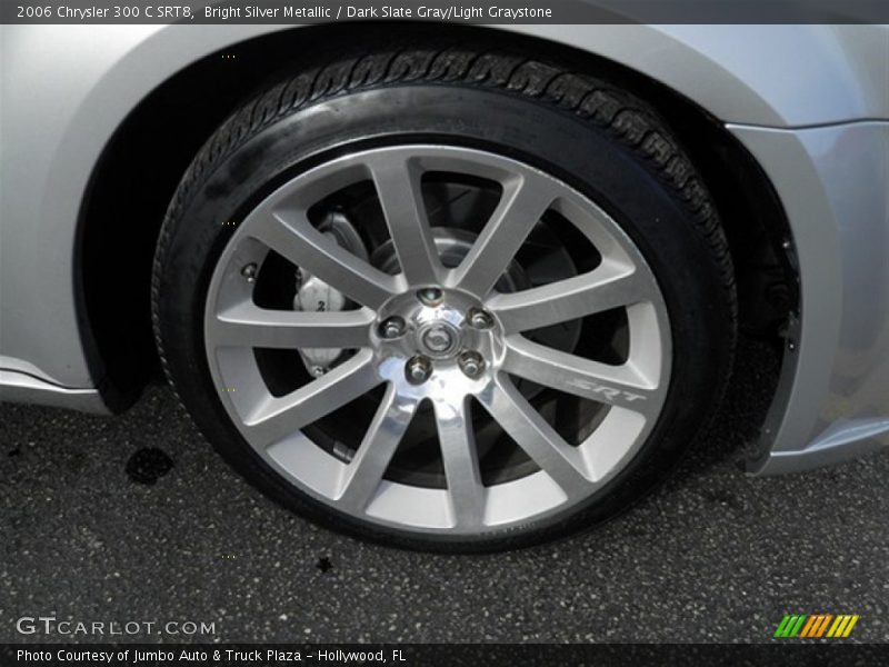 Bright Silver Metallic / Dark Slate Gray/Light Graystone 2006 Chrysler 300 C SRT8