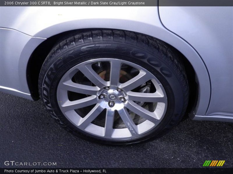 Bright Silver Metallic / Dark Slate Gray/Light Graystone 2006 Chrysler 300 C SRT8