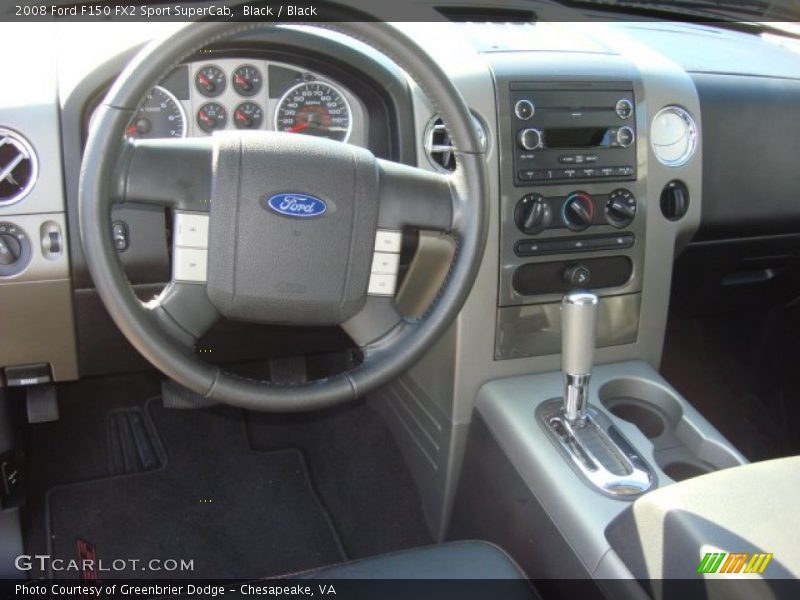 Black / Black 2008 Ford F150 FX2 Sport SuperCab