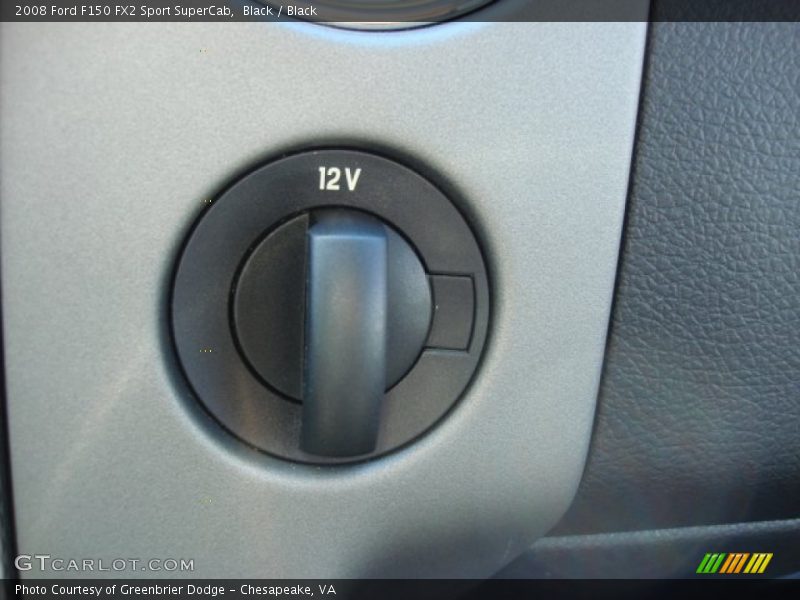 Black / Black 2008 Ford F150 FX2 Sport SuperCab