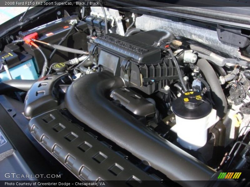 Black / Black 2008 Ford F150 FX2 Sport SuperCab