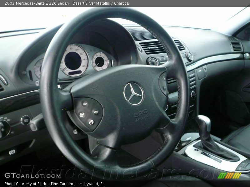 Desert Silver Metallic / Charcoal 2003 Mercedes-Benz E 320 Sedan