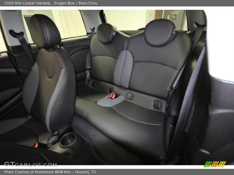 Oxygen Blue / Black/Grey 2009 Mini Cooper Hardtop