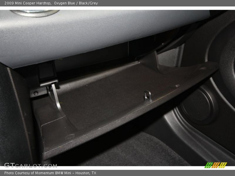 Oxygen Blue / Black/Grey 2009 Mini Cooper Hardtop