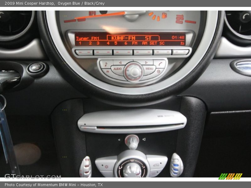 Oxygen Blue / Black/Grey 2009 Mini Cooper Hardtop