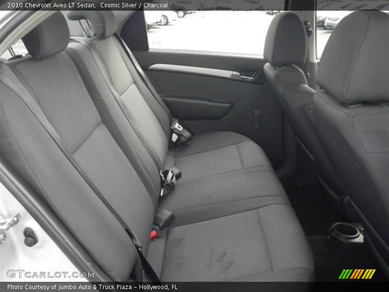 Cosmic Silver / Charcoal 2010 Chevrolet Aveo LT Sedan