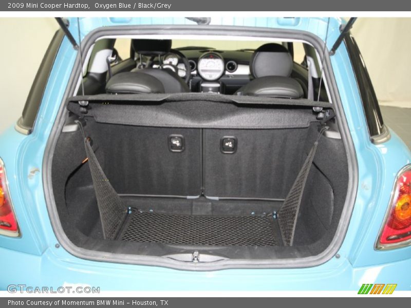 Oxygen Blue / Black/Grey 2009 Mini Cooper Hardtop