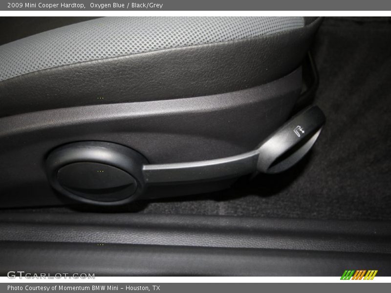 Oxygen Blue / Black/Grey 2009 Mini Cooper Hardtop