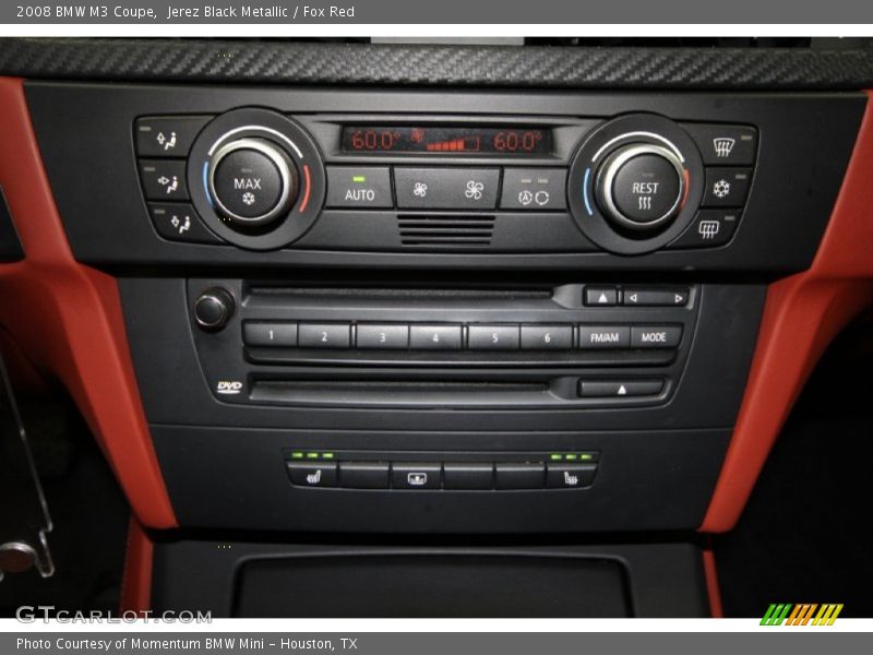 Controls of 2008 M3 Coupe