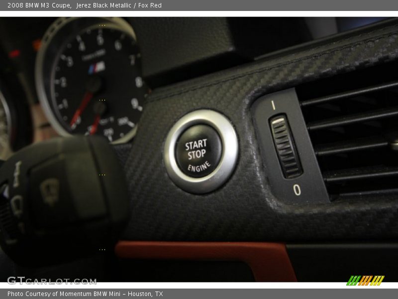 Jerez Black Metallic / Fox Red 2008 BMW M3 Coupe